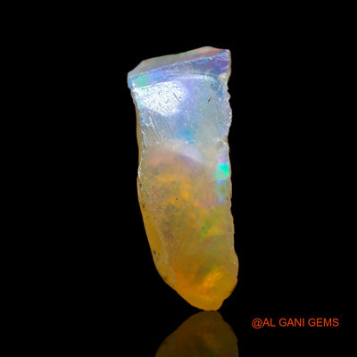 2.00 Cts Unheated Ethiopian Fire Opal Loose Gemstone Fancy Rough Natural 13x8x5 mm E-559