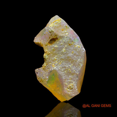 2.00 Cts Unheated Ethiopian Fire Opal Loose Gemstone Fancy Rough Natural 13x8x5 mm E-559