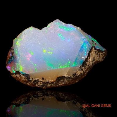 Natural Fire Opal Gemstone 2.00 Cts Loose Fancy Rough From Ethiopia 13x8x4 mm E-55