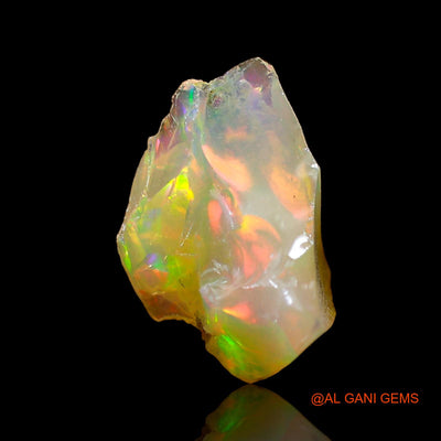 2.00 Cts Natural Ethiopian Fire Opal Loose Gemstone Fancy Rough 11x7x6 mm E-560