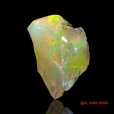 2.00 Cts Natural Ethiopian Fire Opal Loose Gemstone Fancy Rough 11x7x6 mm E-560