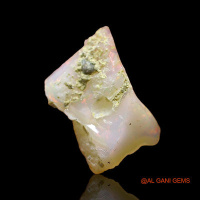 3.00 Cts Natural Ethiopian Fire Opal Loose Gemstone Fancy Rough 13x9x9 mm E-571