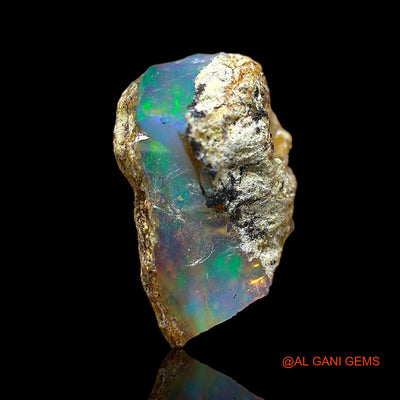 2.00 Cts Natural Ethiopian Fire Opal Loose Gemstone Fancy Rough 11x8x5 mm E-574