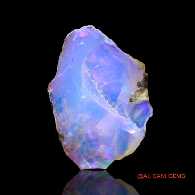 Natural Untreated Fire Opal Loose Gemstone Fancy Rough From Ethiopia 2.00 Cts 12x8x6 mm E-576
