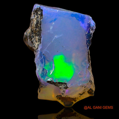 1.00 Cts Unheated Ethiopian Fire Opal Loose Gemstone Fancy Rough Natural 11x8x5 mm E-580