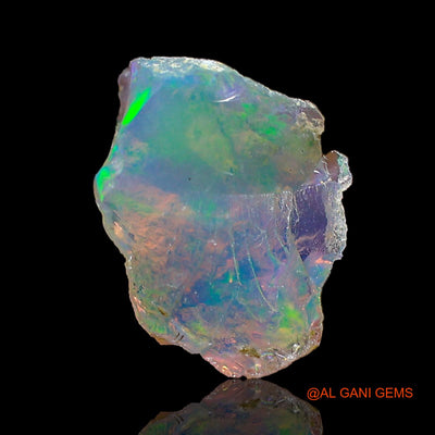 2.00 Cts Natural Ethiopian Fire Opal Loose Gemstone Fancy Rough 12x9x5 mm E-581