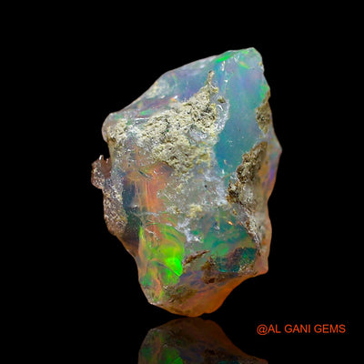 2.00 Cts Natural Ethiopian Fire Opal Loose Gemstone Fancy Rough 12x9x5 mm E-581