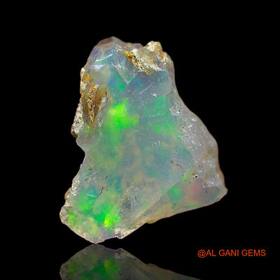 2.00 Cts Natural Ethiopian Fire Opal Loose Gemstone Fancy Rough 11x9x6 mm E-582