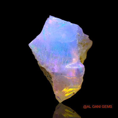 2.00 Cts Natural Ethiopian Fire Opal Fancy Rough Loose Gemstone For Jewelry 12x9x7 mm E-584