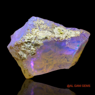 2.00 Cts Natural Ethiopian Fire Opal Fancy Rough Loose Gemstone For Jewelry 12x9x7 mm E-584