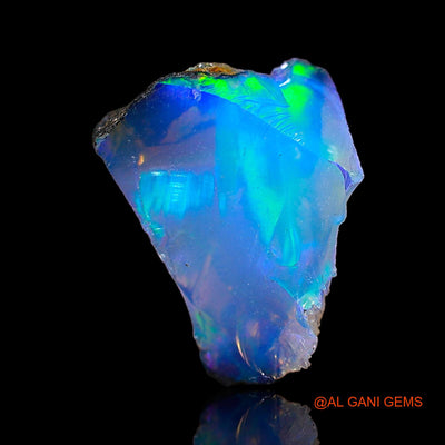 2.00 Cts Natural Ethiopian Fire Opal Loose Gemstone Fancy Rough 11x8x6 mm E-585