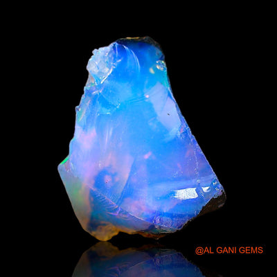 2.00 Cts Natural Ethiopian Fire Opal Loose Gemstone Fancy Rough 11x8x6 mm E-585