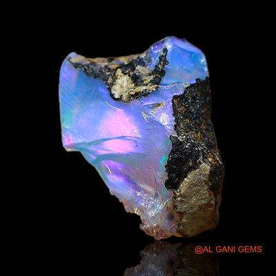 2.00 Cts Natural Ethiopian Fire Opal Loose Gemstone Fancy Rough 11x8x6 mm E-585
