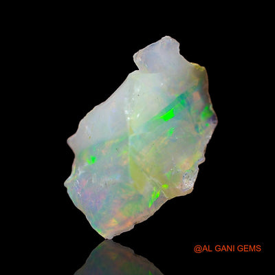 Natural Untreated Fire Opal Loose Gemstone Fancy Rough From Ethiopia 2.00 Cts 13x8x7 mm E-587