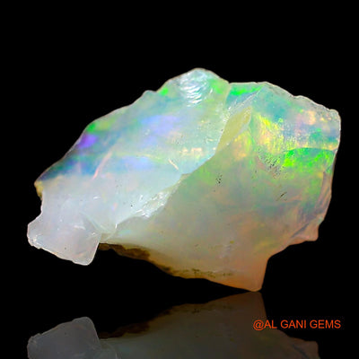 Natural Untreated Fire Opal Loose Gemstone Fancy Rough From Ethiopia 2.00 Cts 13x8x7 mm E-587