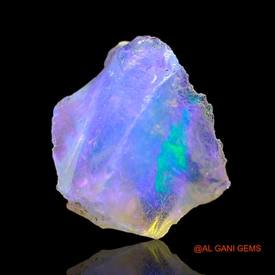 1.00 Cts Unheated Ethiopian Fire Opal Loose Gemstone Fancy Rough Natural 10x10x6 mm E-590