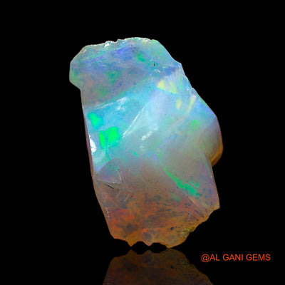 2.00 Cts Natural Ethiopian Fire Opal Fancy Rough Loose Gemstone For Jewelry 11x8x6 mm E-591