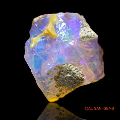 2.00 Cts Natural Ethiopian Fire Opal Fancy Rough Loose Gemstone For Jewelry 10x8x6 mm E-597