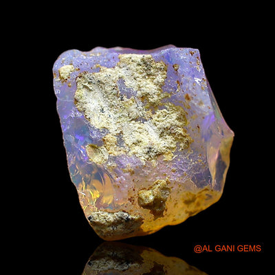 2.00 Cts Natural Ethiopian Fire Opal Fancy Rough Loose Gemstone For Jewelry 10x8x6 mm E-597