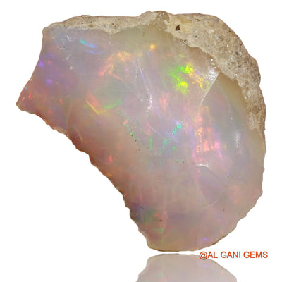 3.00 Cts Natural Ethiopian Fire Opal Loose Gemstone Fancy Rough 18x13x4 mm E-5