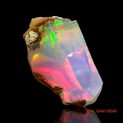 1.00 Cts Natural Ethiopian Fire Opal Fancy Rough Loose Gemstone For Jewelry 11x7x6 mm E-600
