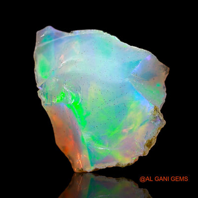 1.00 Cts Natural Ethiopian Fire Opal Fancy Rough Loose Gemstone For Jewelry 11x9x5 mm E-601