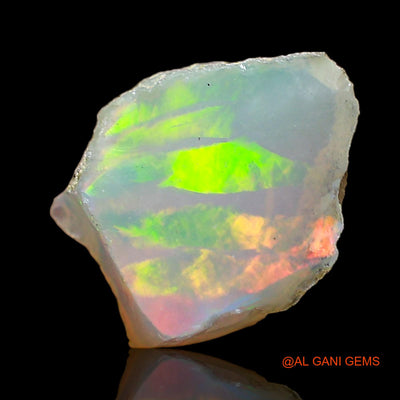 2.00 Cts Natural Ethiopian Fire Opal Fancy Rough Loose Gemstone For Jewelry 10x8x6 mm E-604