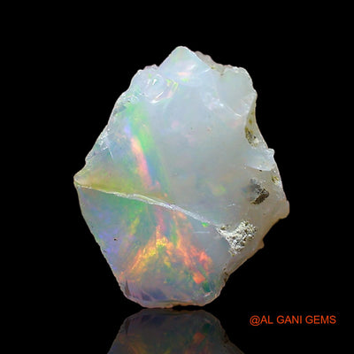 Natural Untreated Fire Opal Loose Gemstone Fancy Rough From Ethiopia 2.00 Cts 11x8x5 mm E-605