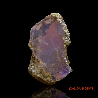 1.00 Cts Natural Ethiopian Fire Opal Loose Gemstone Fancy Rough 12x7x5 mm E-606