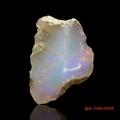 Natural Untreated Fire Opal Loose Gemstone Fancy Rough From Ethiopia 1.00 Cts 11x8x5 mm E-607