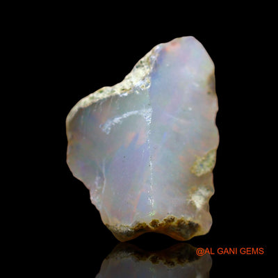 Natural Untreated Fire Opal Loose Gemstone Fancy Rough From Ethiopia 1.00 Cts 11x8x5 mm E-607