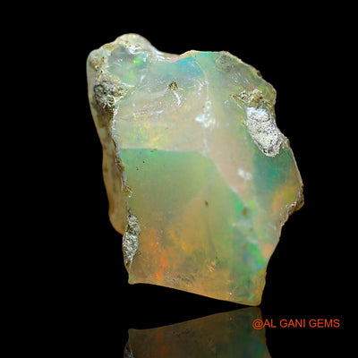 2.00 Cts Natural Ethiopian Fire Opal Loose Gemstone Fancy Rough 12x8x6 mm E-609