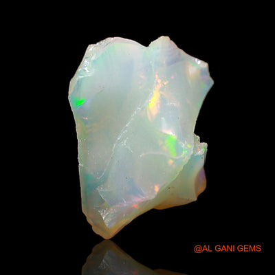 2.00 Cts Natural Ethiopian Fire Opal Fancy Rough Loose Gemstone For Jewelry 11x8x5 mm E-613