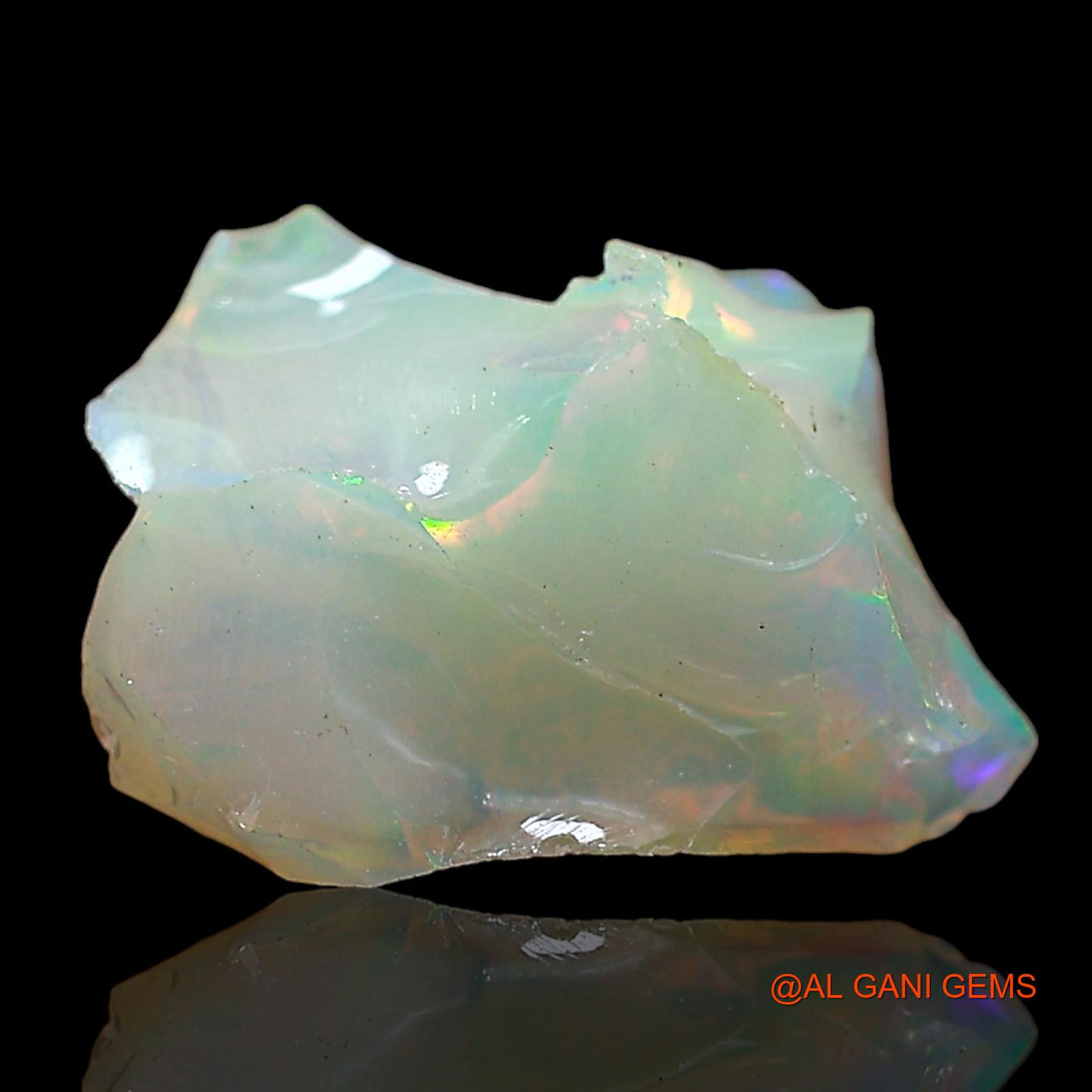 2.00 Cts Natural Ethiopian Fire Opal Fancy Rough Loose Gemstone For Jewelry 11x8x5 mm E-613
