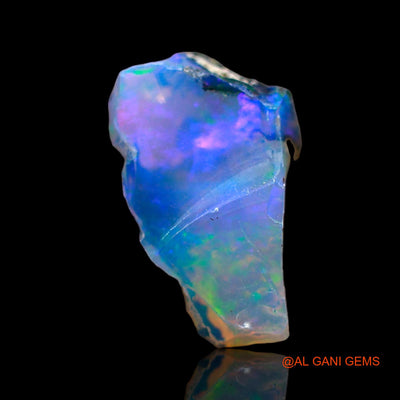 1.00 Cts Natural Ethiopian Fire Opal Fancy Rough Loose Gemstone For Jewelry 11x7x5 mm E-614