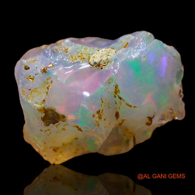 Natural Fire Opal Gemstone 2.00 Cts Loose Fancy Rough From Ethiopia 10x7x7 mm E-616