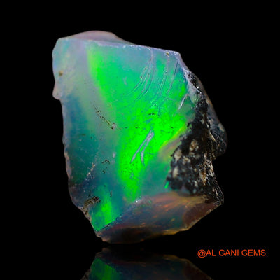 2.00 Cts Natural Ethiopian Fire Opal Fancy Rough Loose Gemstone For Jewelry 10x6x6 mm E-623