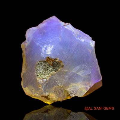 1.00 Cts Natural Ethiopian Fire Opal Loose Gemstone Fancy Rough 11x8x5 mm E-625
