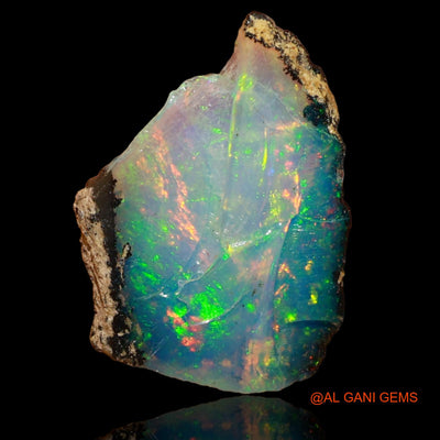 3.00 Cts Natural Ethiopian Fire Opal Loose Gemstone Fancy Rough 17x13x5 mm E-62