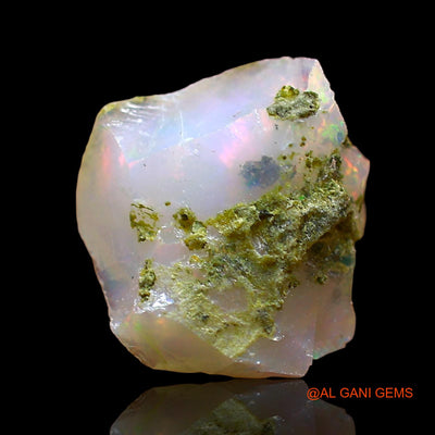 1.00 Cts Natural Ethiopian Fire Opal Fancy Rough Loose Gemstone For Jewelry 10x8x4 mm E-630