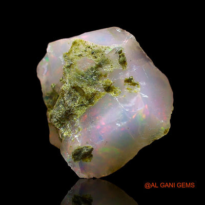 1.00 Cts Natural Ethiopian Fire Opal Fancy Rough Loose Gemstone For Jewelry 10x8x4 mm E-630