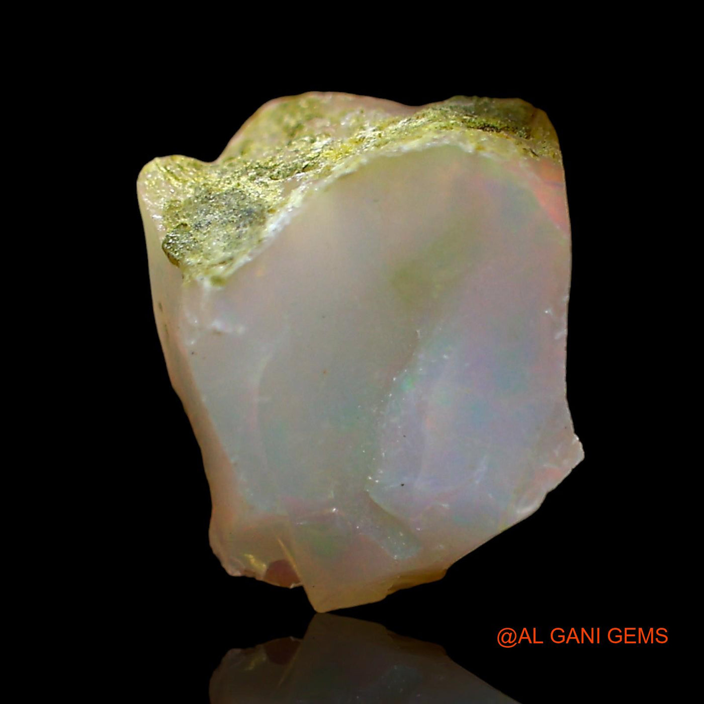 1.00 Cts Natural Ethiopian Fire Opal Fancy Rough Loose Gemstone For Jewelry 10x8x4 mm E-630