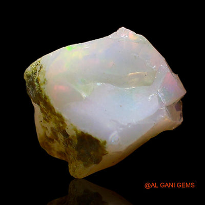 1.00 Cts Natural Ethiopian Fire Opal Fancy Rough Loose Gemstone For Jewelry 10x8x4 mm E-630