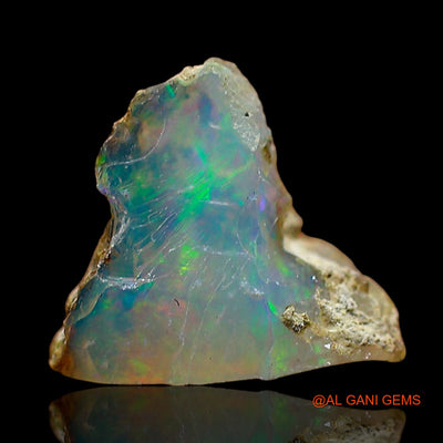 2.00 Cts Natural Ethiopian Fire Opal Loose Gemstone Fancy Rough 11x9x6 mm E-634