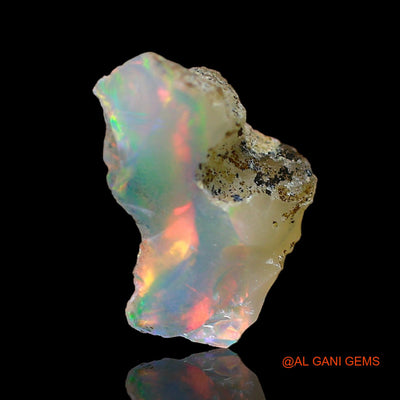 1.00 Cts Natural Ethiopian Fire Opal Fancy Rough Loose Gemstone For Jewelry 11x8x4 mm E-636