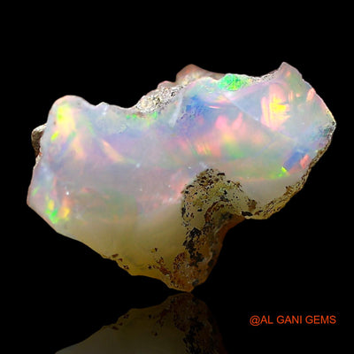 1.00 Cts Natural Ethiopian Fire Opal Fancy Rough Loose Gemstone For Jewelry 11x8x4 mm E-636