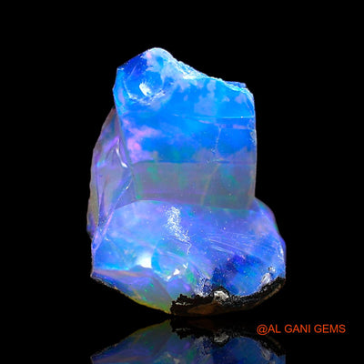 1.00 Cts Natural Ethiopian Fire Opal Loose Gemstone Fancy Rough 11x8x6 mm E-637
