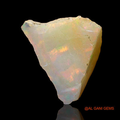 2.00 Cts Natural Ethiopian Fire Opal Loose Gemstone Fancy Rough 9x7x6 mm E-639