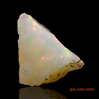 2.00 Cts Natural Ethiopian Fire Opal Loose Gemstone Fancy Rough 9x7x6 mm E-639