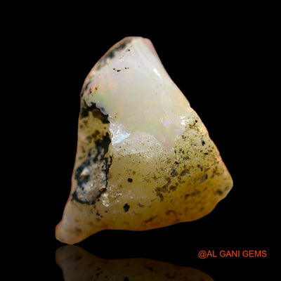 2.00 Cts Natural Ethiopian Fire Opal Loose Gemstone Fancy Rough 9x7x6 mm E-639